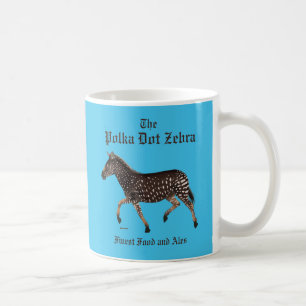 Taza De Café Polka Dot Zebra English Pub