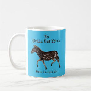 Taza De Café Polka Dot Zebra English Pub