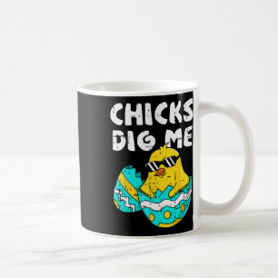Taza De Café Pollitas Divertidas Me Gustan Para Hombres Niños P