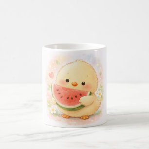 Taza De Café Pollito Alma Sandía