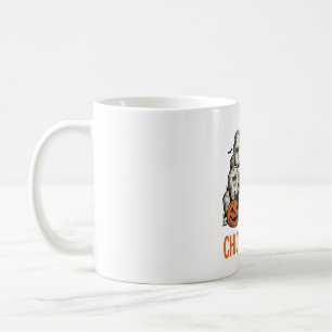 Taza De Café Pollito Divertido O Truco Halloween Gallina Gráfic