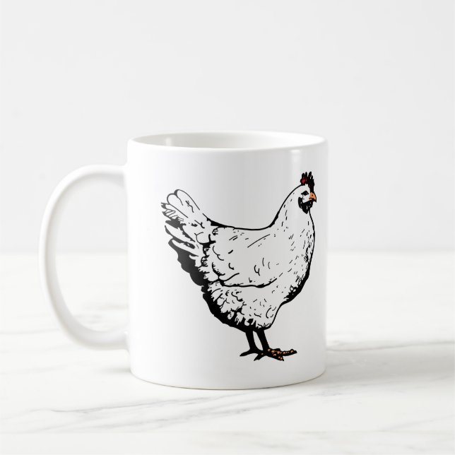 Taza De Café Pollo (Izquierda)