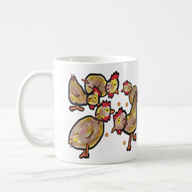 Taza De Café Pollo (Izquierda)
