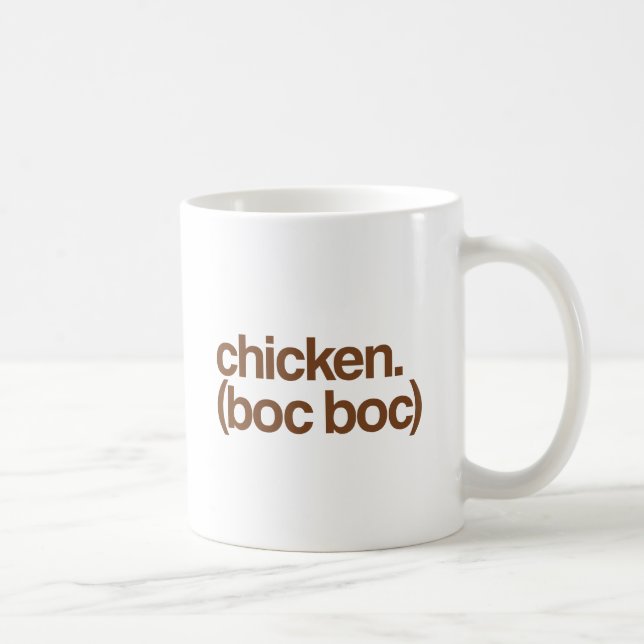 Taza De Café ¡Pollo! (Derecha)