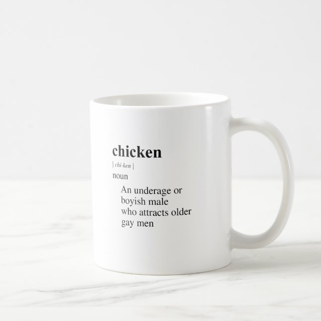 TAZA DE CAFÉ POLLO (Derecha)