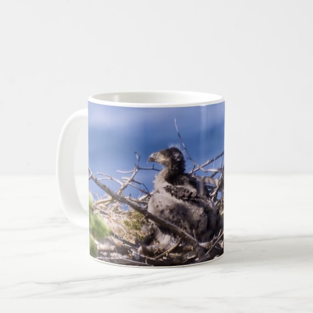 Taza De Café Pollo de águila calva - Mugs (Anverso izquierdo)