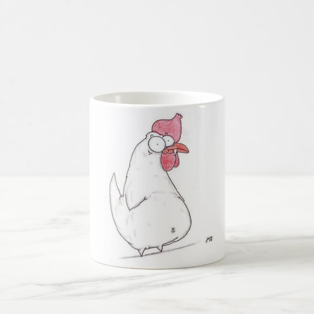 Taza De Café Pollo de JiiVee (Centro)
