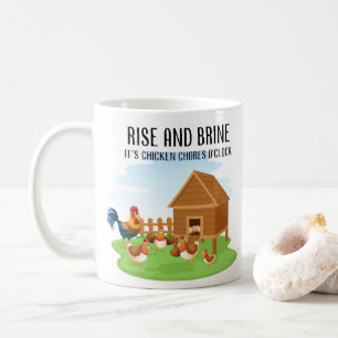 Taza De Café Pollo de Levadura y Salmuera