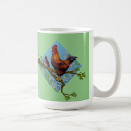 Taza De Café Pollo de primavera