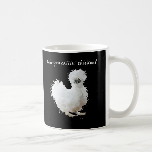Taza De Café Pollo de seda  (Derecha)