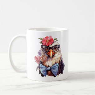 Taza De Café Pollo Divertido Sublimación