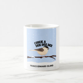 Taza De Café Pollo en invierno PEI Mug