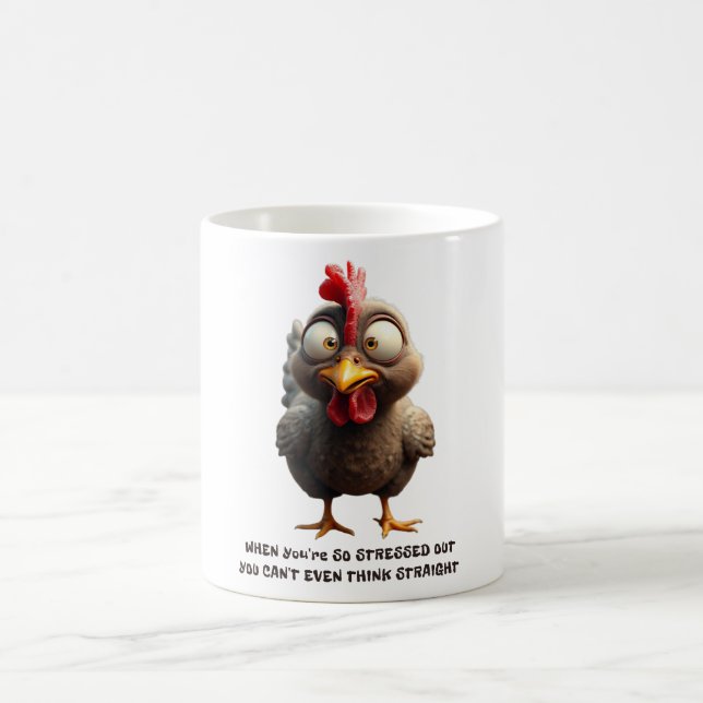 Taza De Café Pollo fanfarrón (Centro)