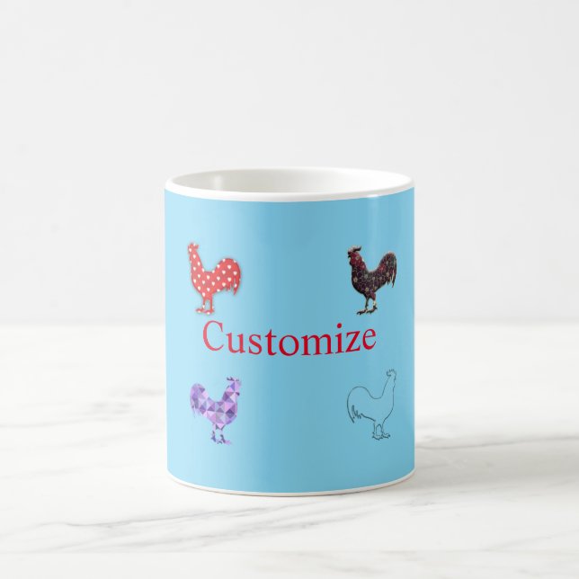 Taza De Café Pollo Hens Thunder_Cove (Centro)