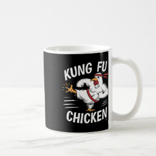 Taza De Café Pollo Kung Fu Karate Divertido Gallo Mujeres Hombr
