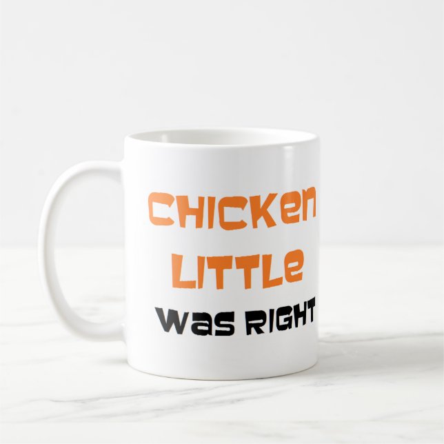 Taza De Café pollo little estaba bien (Izquierda)