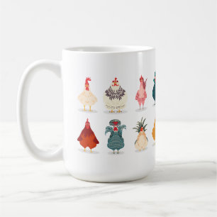 Taza De Café Pollo mate