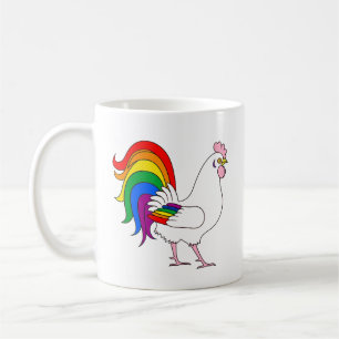 Taza De Café Pollo Orgullo Gay