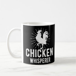 Taza De Café Pollo Whisperer Funny Farm Chicken Face Farming