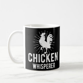 Taza De Café Pollo Whisperer Funny Farm Chicken Face Farming