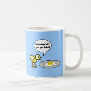 Taza De Café pollo y huevo