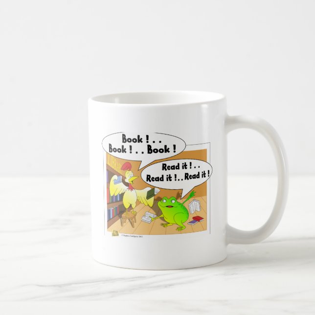 Taza De Café Pollo y rana (Derecha)