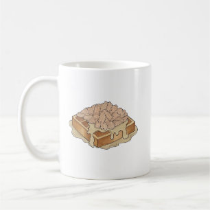 Taza De Café Pollo y Waffles Pennsylvania Alimentos holandeses 