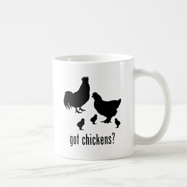 Taza De Café Pollos (Derecha)