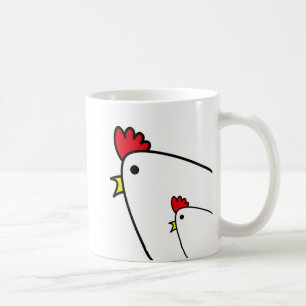 Taza De Café Pollos