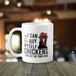 Taza De Café "Pollos"