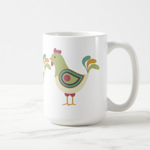 Taza De Café Pollos bonitos
