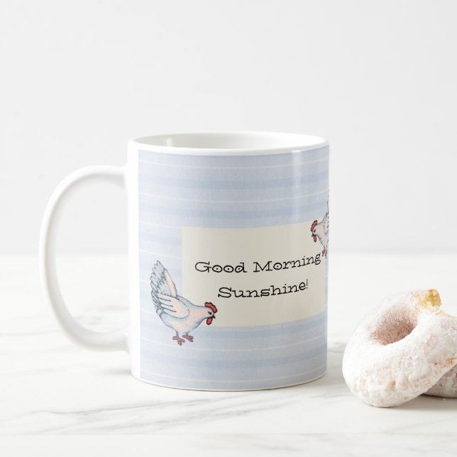 Taza De Café Pollos de campo (Con donut)