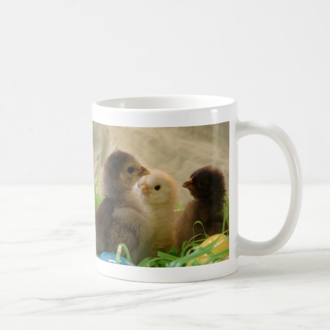 Taza De Café Pollos de Pascua (Derecha)
