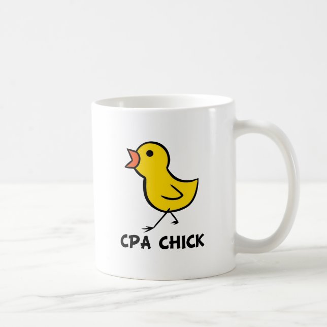 Taza De Café Polluelo de CPA (Derecha)