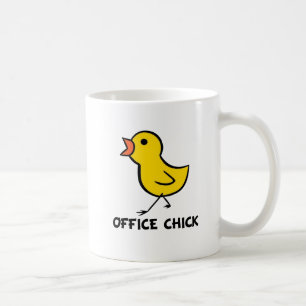 Taza De Café Polluelo de la oficina