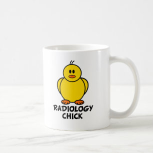 Taza De Café Polluelo de la radiología