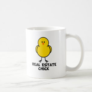 Taza De Café Polluelo de las propiedades inmobiliarias