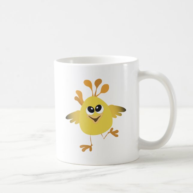 Taza De Café Polluelo feliz (Derecha)