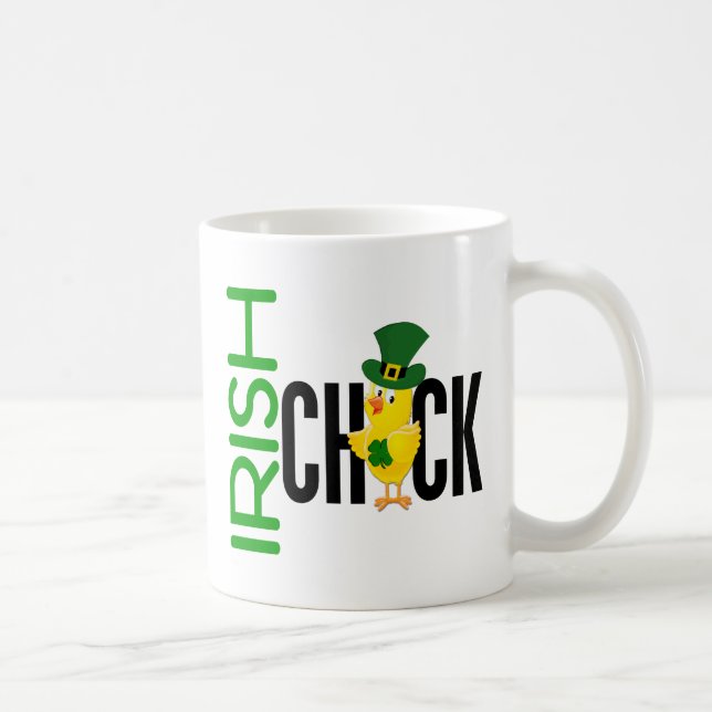 Taza De Café Polluelo irlandés (Derecha)