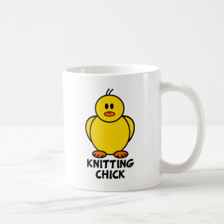 Taza De Café Polluelo que hace punto