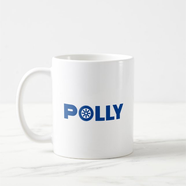 Taza De Café Polly Petrol Head (Izquierda)
