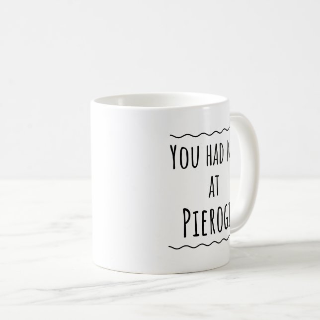 Taza De Café Polonia Polaco Funny Pierogi Gift Idea Mug (Anverso derecho)