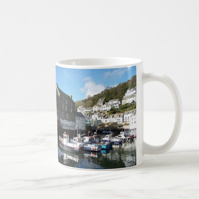 Taza De Café Polperro Cornwall England (Derecha)