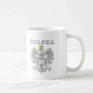 Taza De Café Polska con águila polaca