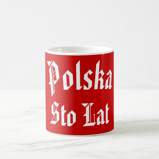 Taza De Café Polska Sto Lat (Centro)
