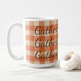 Taza De Café Polvo de naranja y de búfalo crema