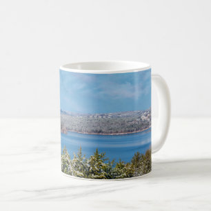 Taza De Café Polvo de nieve en Table Rock Lake
