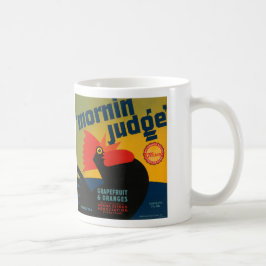 Taza De Café Pomelo y naranjas del juez de Mornin