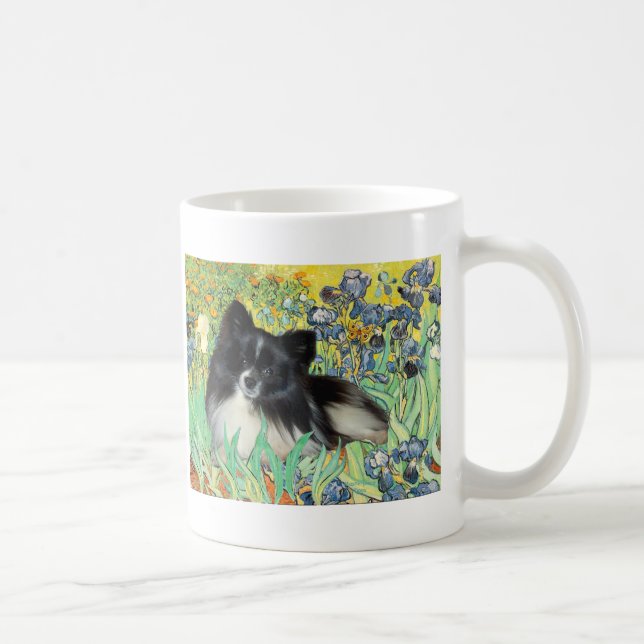Taza De Café Pomerania (BW) - Lirios (Derecha)