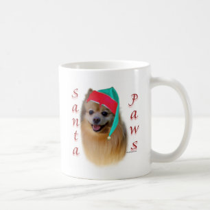 Taza De Café Pomerania Santa Paws